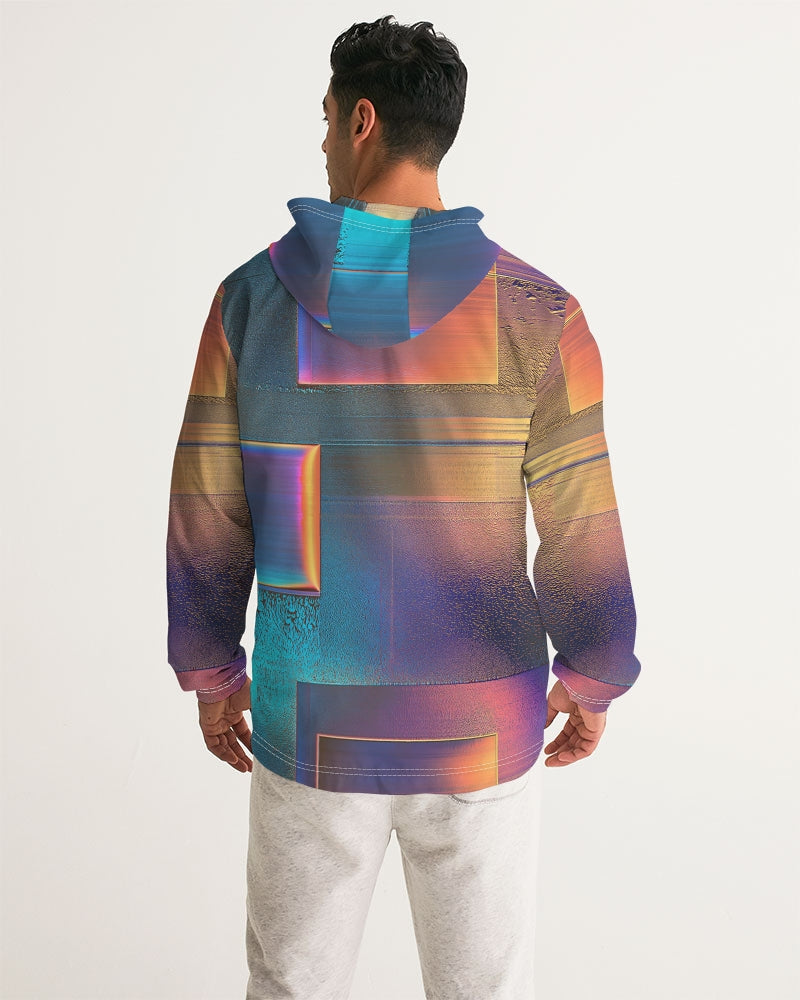 Rhodium Men's All-Over Print Windbreaker