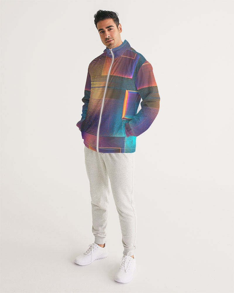Rhodium Men's All-Over Print Windbreaker