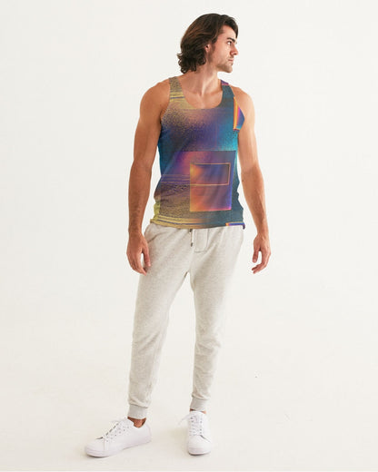 Rhodium Men's All-Over Print Tank