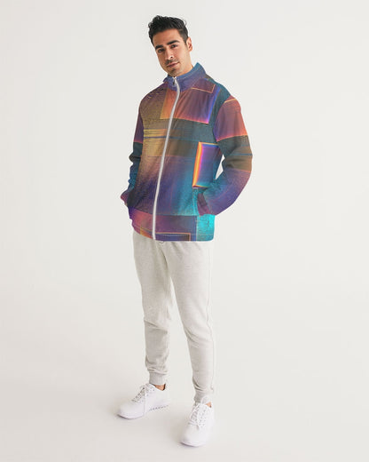 Rhodium Men's All-Over Print Windbreaker