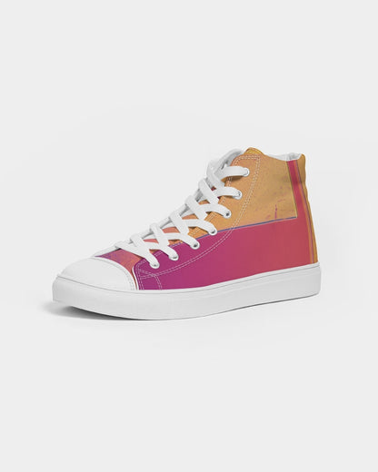 Excited Electron State Unisex Hightop Canvas Shoe