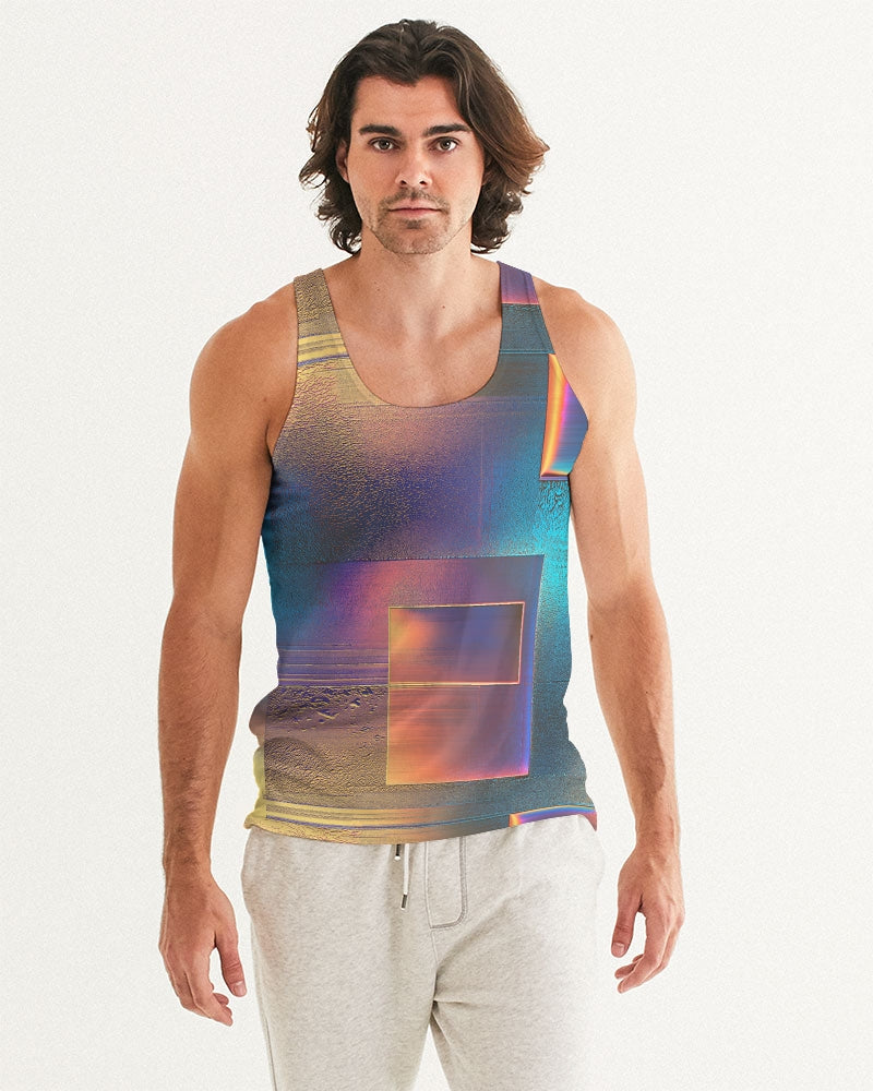 Rhodium Men's All-Over Print Tank