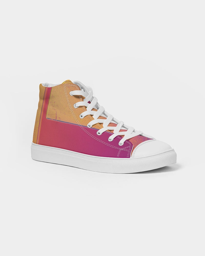 Excited Electron State Unisex Hightop Canvas Shoe